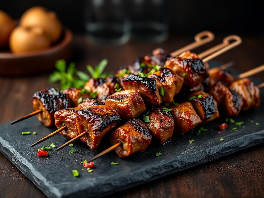 Kebab at Ayana Gardens, Mikinduri Meru