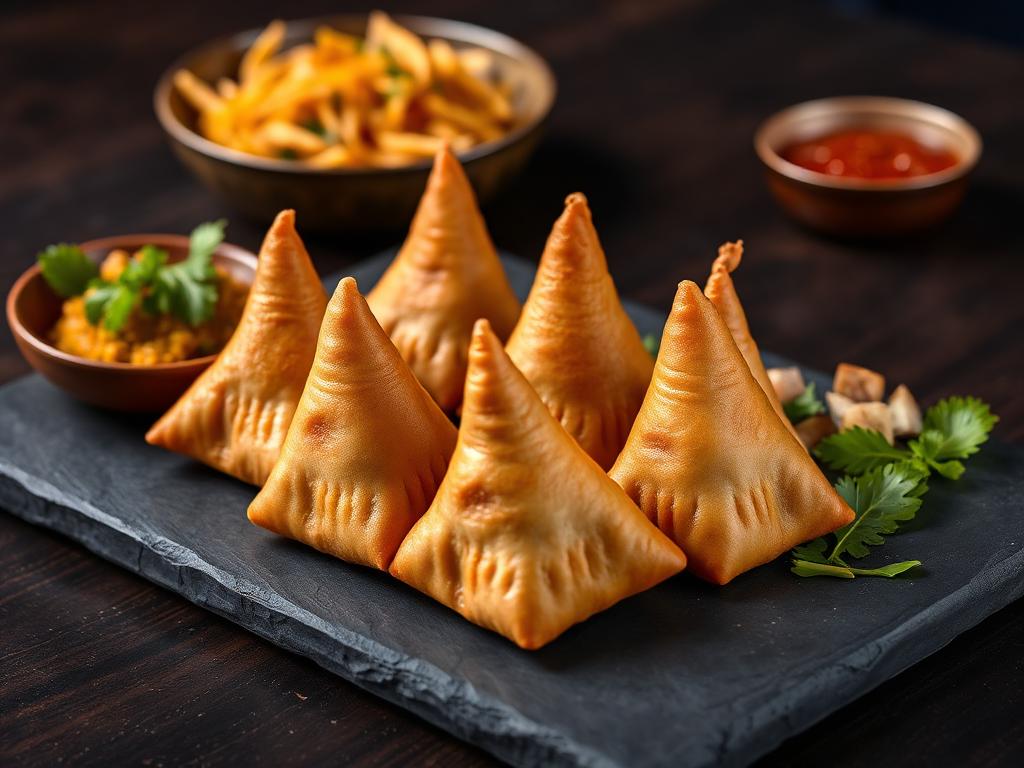 Samosa at Ayana Gardens, Mikinduri Meru
